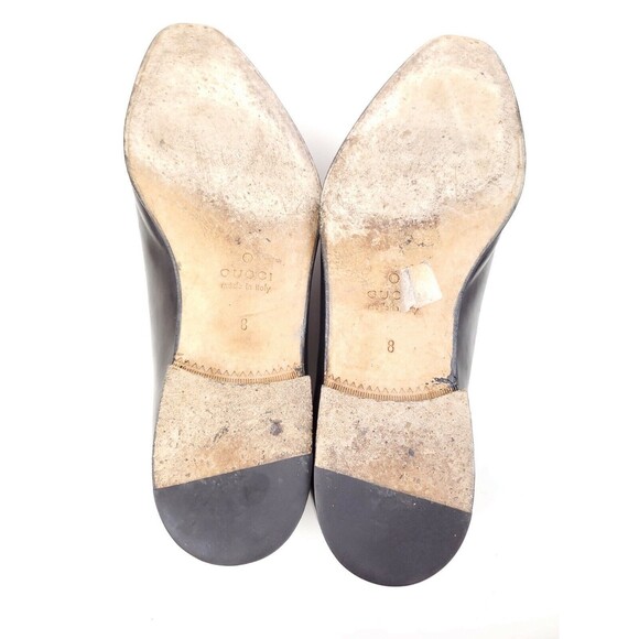 Gucci Hylands Plain Toe Oxford, Black, Size 8 US 9 Made in Italy - Picture 10 of 10